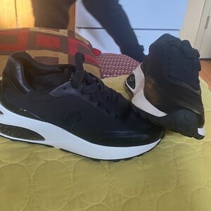 Jimmy Choo Black and White Sneakers